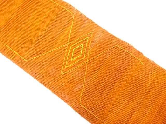 JAPANESE NAGOYA OBI FOR SUMMER / RHOMBUS